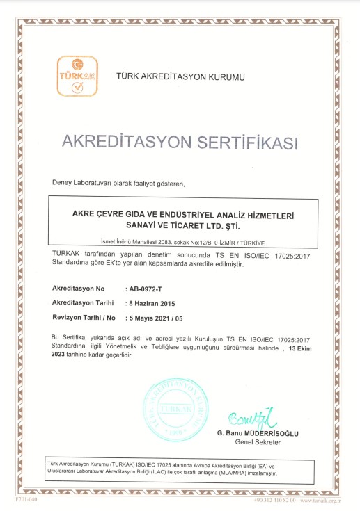 akreditasyon sertifikası